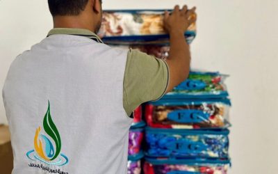 توزيع كسوة الشتاء لمستفيدين الجمعية