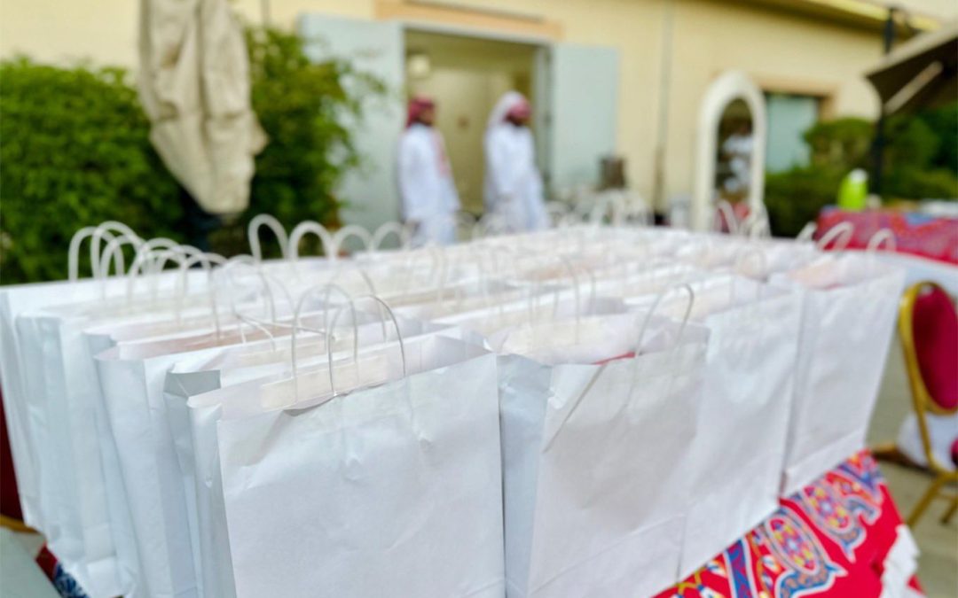 مبادرة الإفطار الرمضاني وتوزيع  كسوة العيد بالتعاون مع امانة الطائف