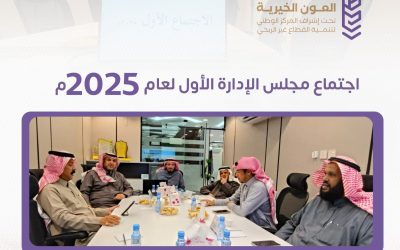 اجتماع مجلس الإدارة الأول لعام 2025م