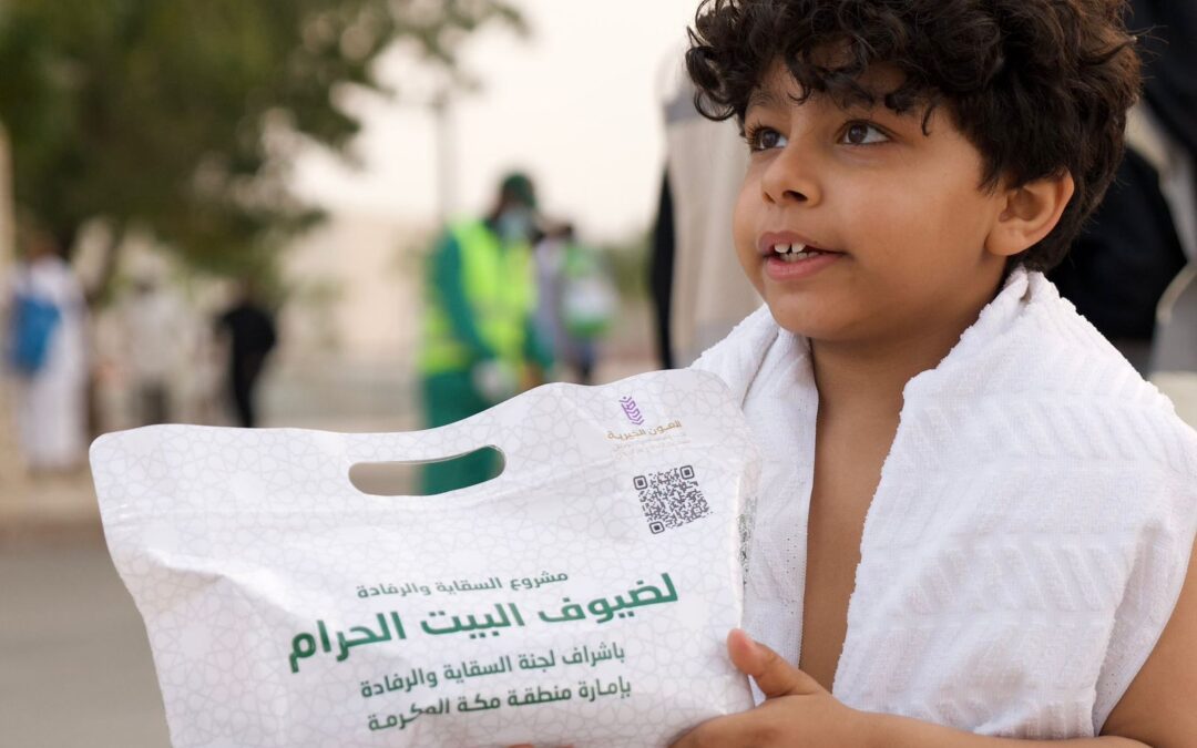 توزيع وجبات إفطار صائم في المواقيت